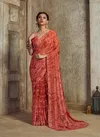 Prisma By Ynf Georgette Printed Sarees Catalog
